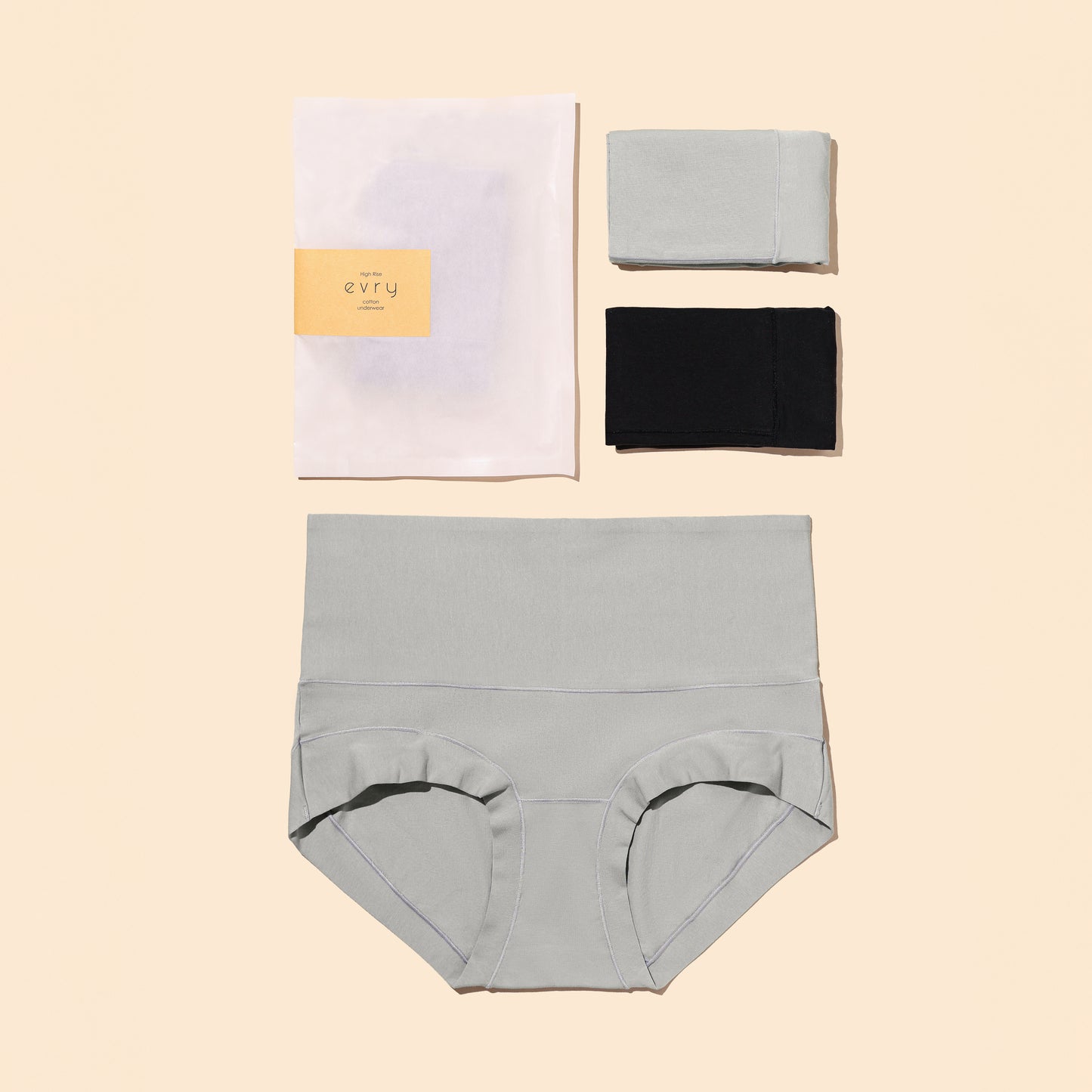 HIGH-RISE Evry Premium Cotton Underwear 2-Pack